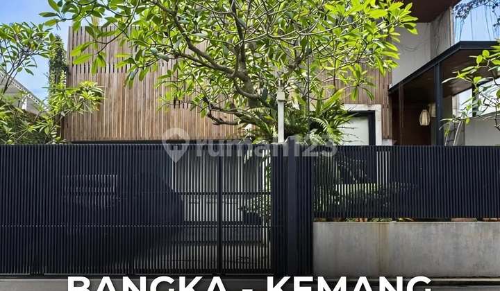 For Sale Bangka - Kemang Modern Tropical Siap Huni