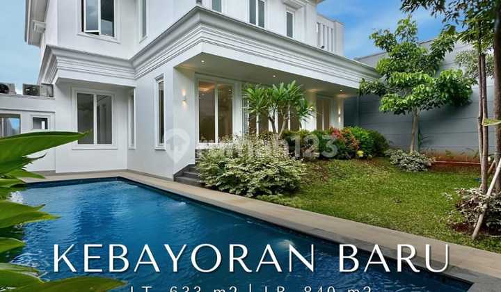 KEBAYORAN BARU BRAND NEW HOUSE MODERN CLASSIC DESIGN