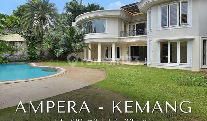 FOR SALE AMPERA - KEMANG MODERN CLASSIC HOUSE