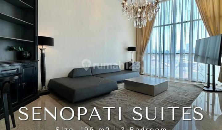 Apartemen Senopati Suites 1 3 Bedroom, High Ceiling Tower 1,  1