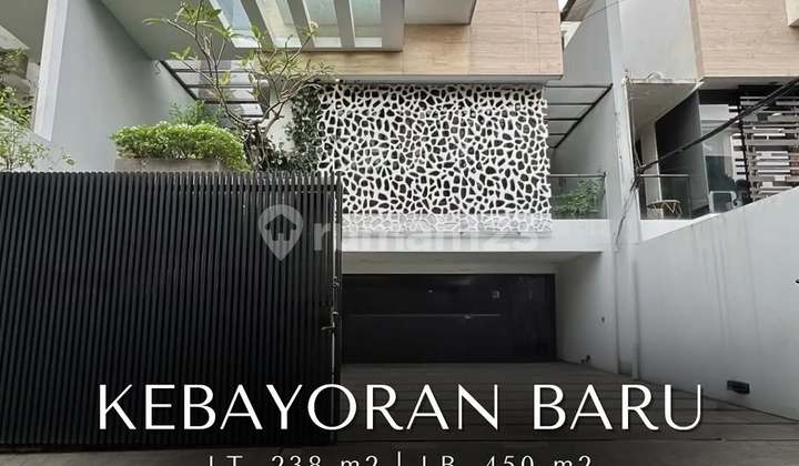 FOR SALE KEBAYORAN BARU MODERN MINIMALIST HOUSE