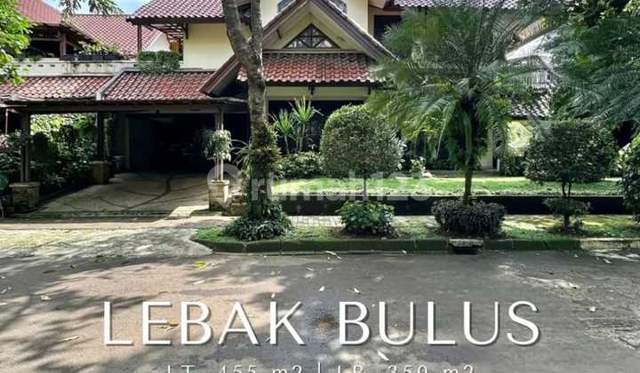 LEBAK BULUS IN A WELL-MAINTAINED HOUSING COMPLEX READY TO OCCUPY CORNER POSITION