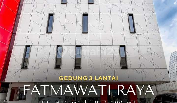For Sale Fatmawati Raya Gedung 3 Lantai Komersil Area