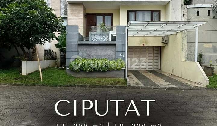 Rumah Ciputat Modern Minimalist Townhouse