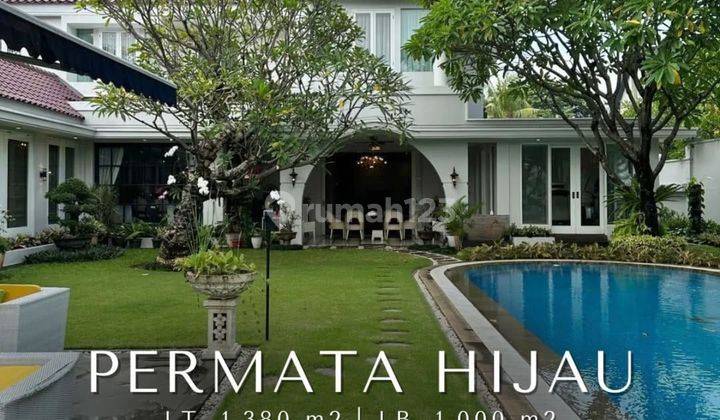 Rumah LUXURY AMERICAN CLASSIC HOUSE SEMI FURNISHED HIGH  1