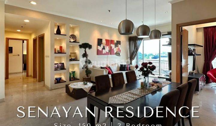 Senayan Residence 3 Bedroom, Fully Furnished Private Lift 1