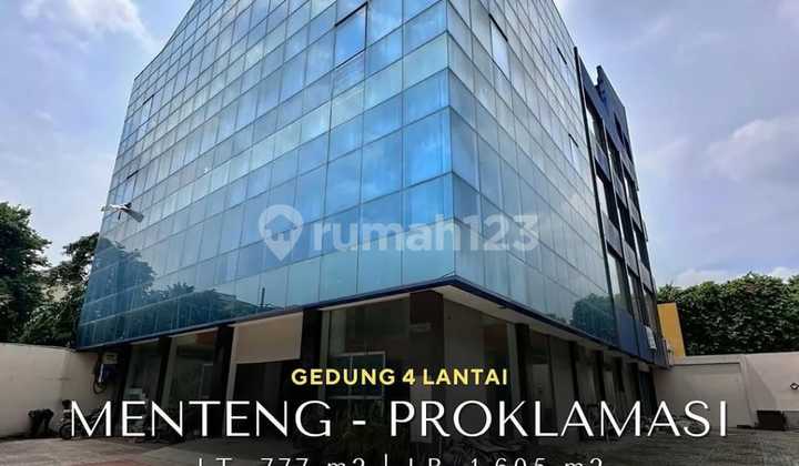 FOR SALE MENTENG - PROKLAMASI GEDUNG 4 LANTAI AREA KOMERSIL FOR SALE MENTENG - PROKLAMASI GEDUNG 4 LANTAI AREA KOMERSIL