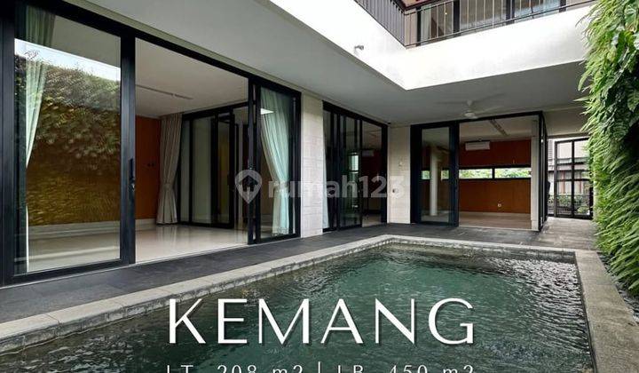 Rumah di Kemang Luxury Modern Resort House Semi Furnished 1