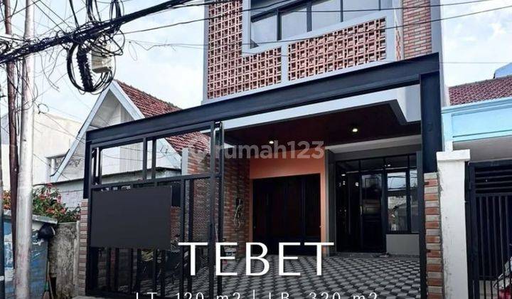 Tebet Brand New House Modern Industrial Design Cocok Untuk Hunian Usaha 1