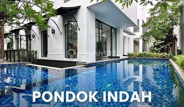 For Sale Pondok Indah Luxury Modern Classic House Brand New, Semi Furnished 1