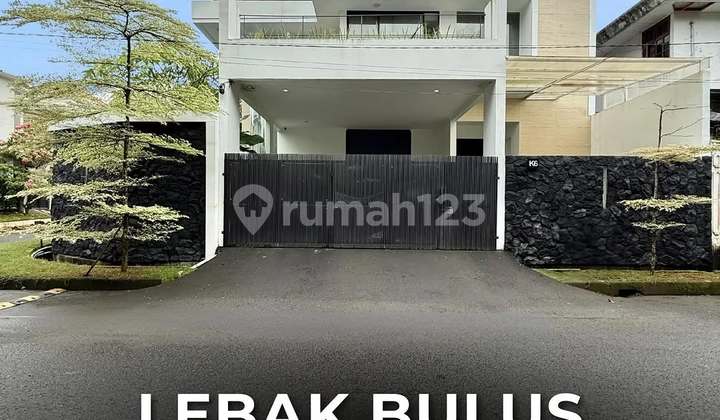 For Sale Lebak Bulus Dalam Komplek, One Gate System