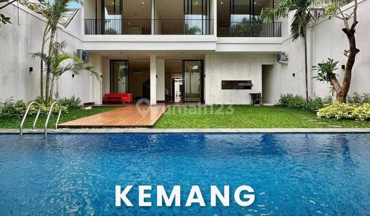 Kemang Brand New House Halaman Luas 1