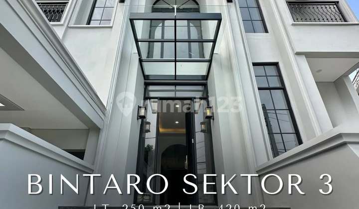 BINTARO SEKTOR 3 BRAND NEW HOUSE DALAM CLUSTER BINTARO SEKTOR 3 BRAND NEW HOUSE DALAM CLUSTER