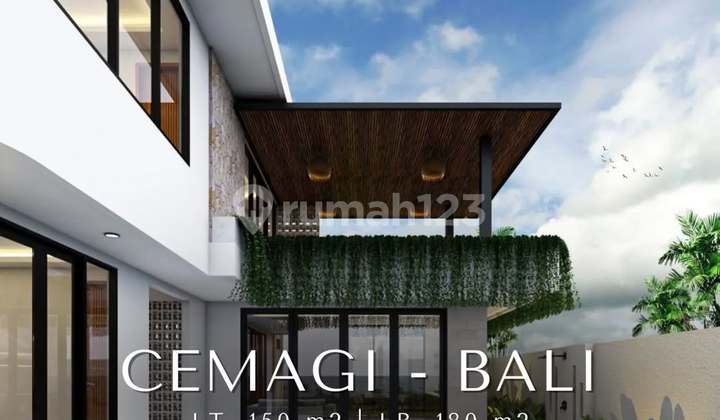 CEMAGI - BALI BRAND NEW VILLA MODERN TROPICAL DESIGN