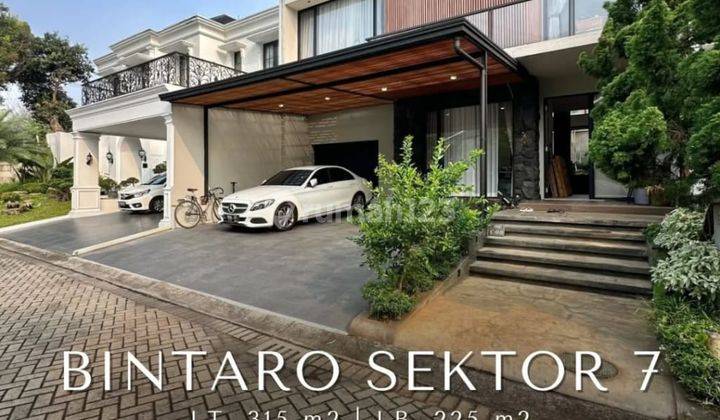 For Sale Bintaro Sektor 7 Dalam Cluster Semi Furnihshed 1