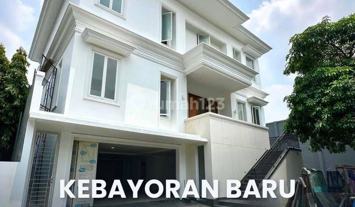 For Sale Kebayoran Baru Brand New House Modern Classic Design 1