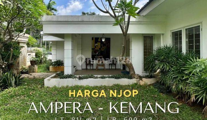 For Sale Ampera Kemang Harga Njop, Rumah 1 Lantai Dalam Komplek 1