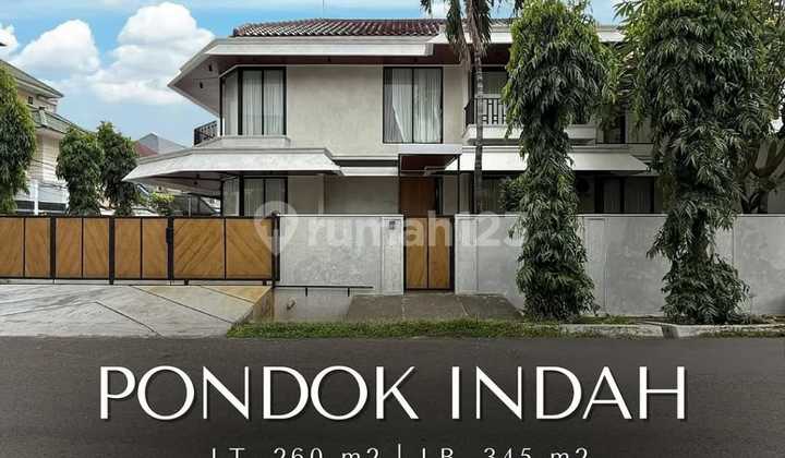 RUMAH NEWLY RENOVATED, ON PROGRESS FULLY FURNISHED POSISI HOEK