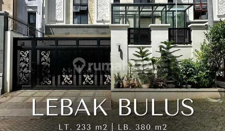 FOR SALE LEBAK BULUS MODERN TROPICAL FURNISHED
