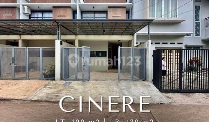 RUMAH CINERE BRAND NEW HOUSE DALAM KOMPLEK