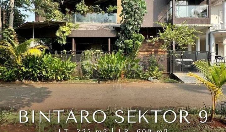  Bintaro Sektor 9 Dalam Cluster, One Gate System Depan Taman 1