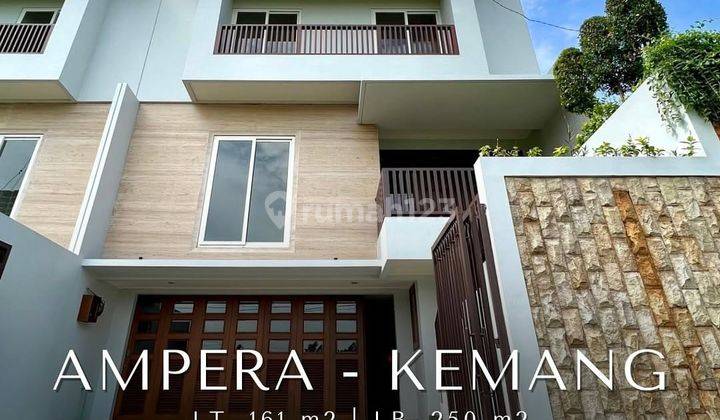 For Sale Ampera Kemang Modern Tropical House Ready 2 Unit 1