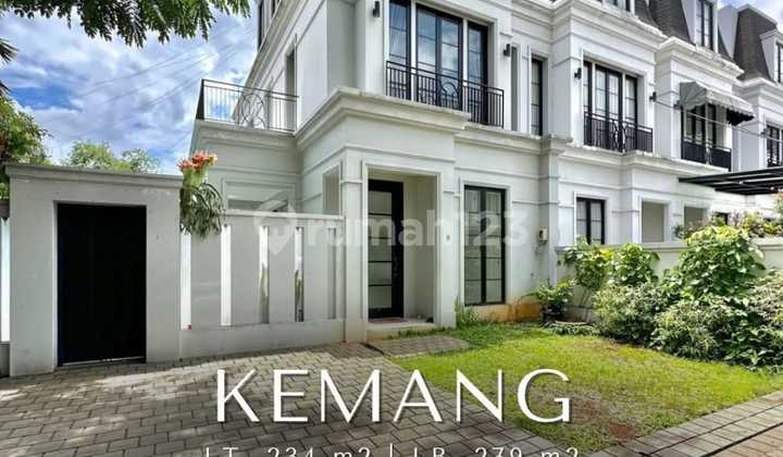 For Sale Kemang French Classic Townhouse Dalam Cluster For Sale Kemang French Classic Townhouse Dalam Cluster