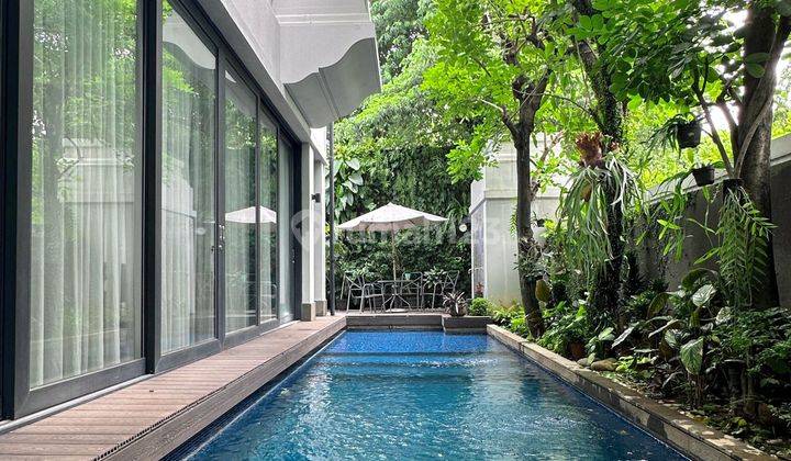 For Sale Kemang Pejaten Barat Modern Classic Townhouse Designed By Antara Architect 1