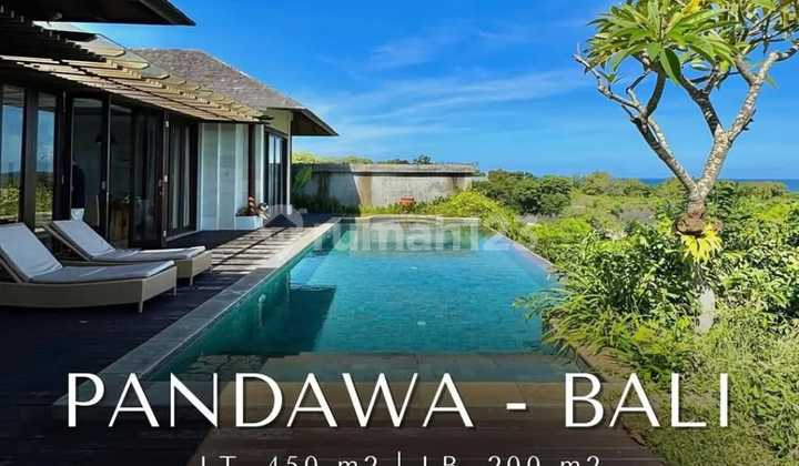 FOR SALE PANDAWA - BALI VILLA 2 BEDROOM FRONT CLIFF, OCEAN VIEW