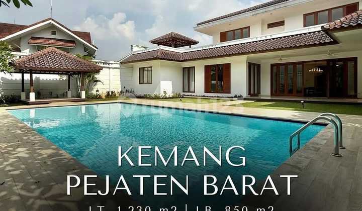 Rumah Pejaten Barat Dalam Komplek di Jakarta Selatan