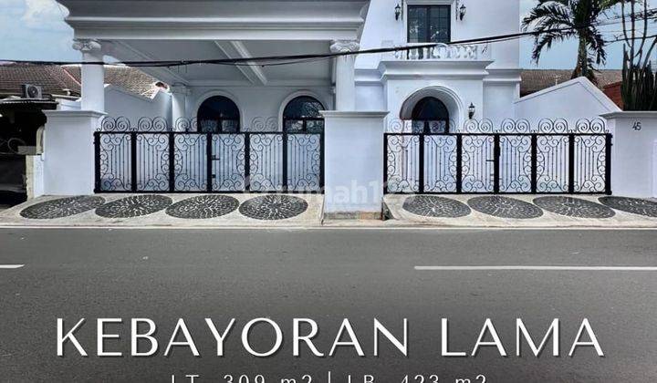 For Sale Kebayoran Lama Brand New House Modern Classic Design 1