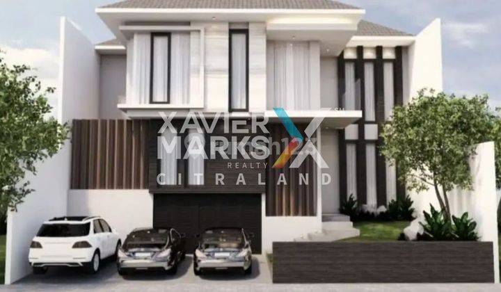  Rumah Citraland Newton Hill Cluster Depan New Modern Minimalis 2