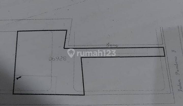 Rumah Dijual Basuki Rahmat, Cocok Utk Usaha Pinggir Jalan Utama 2