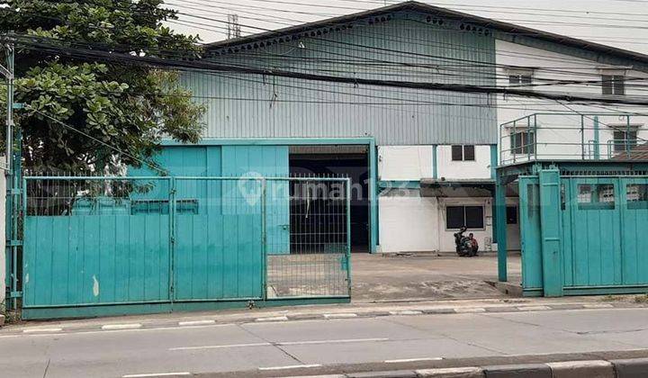 Gudang Dijual Di Cibitung, Luas 1.460 Mtr, Pinggir Jalan 1