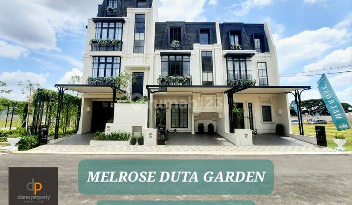 Perumahan Melrose Duta Garden 3 Lantai, Start Dari 55m Hingga 120m, Strategis Dekat Bandara 1