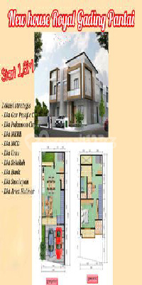 Rumah Royal Gading Pantai Dekat Pantai Kenjeran Galaxy Mall Pakuwin City