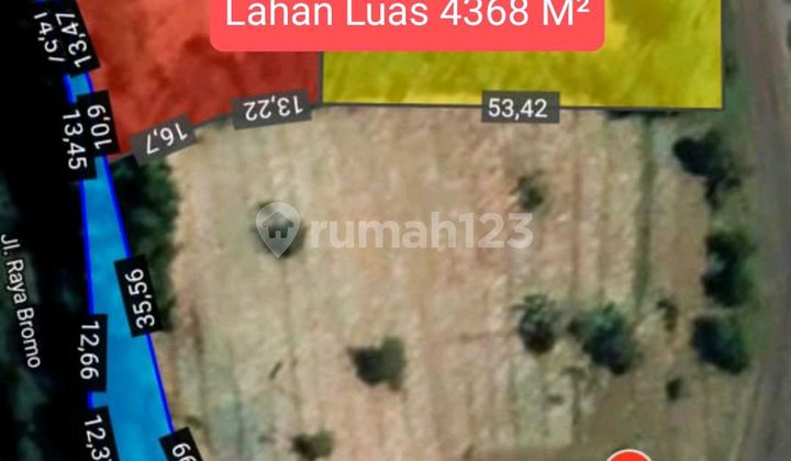 Dijual Tanah Raya Bromo