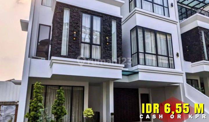 Townhouse Mewah  3 Lantai Di Area Lebak Bulus,jakarta Selatan    1