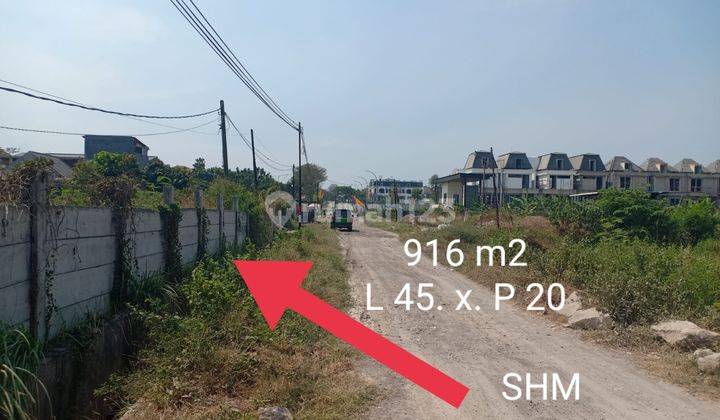Murah 8 Jt'an Kav Depan Dian Istana - White House -- Masuk Samping Rumah Sakit Wiyung Sejahtera. Surabaya. Lt 916 M² -/+ 45 X 20  1
