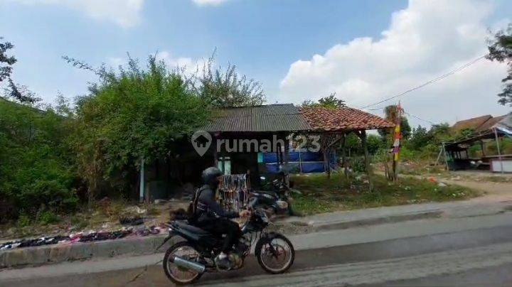 Tanah di pinggir jalan utama Tegal danas Cikarang  1