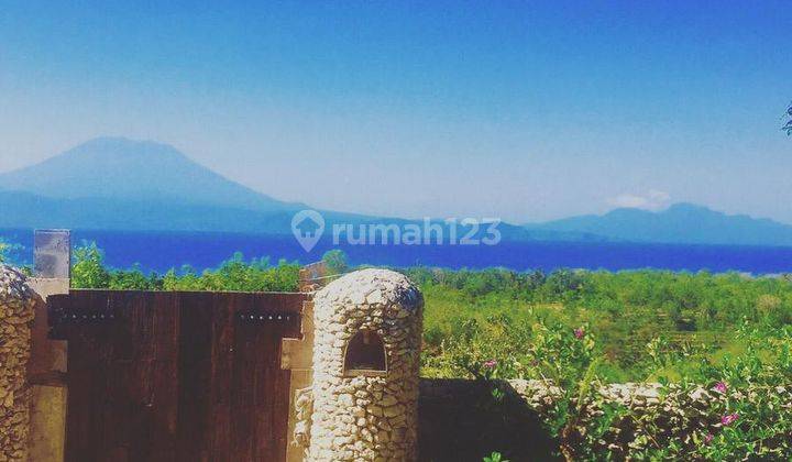 Dijual lahan siap dibangun cocok untuk Villa peristirahatan View laut dan Gunung Agung 1