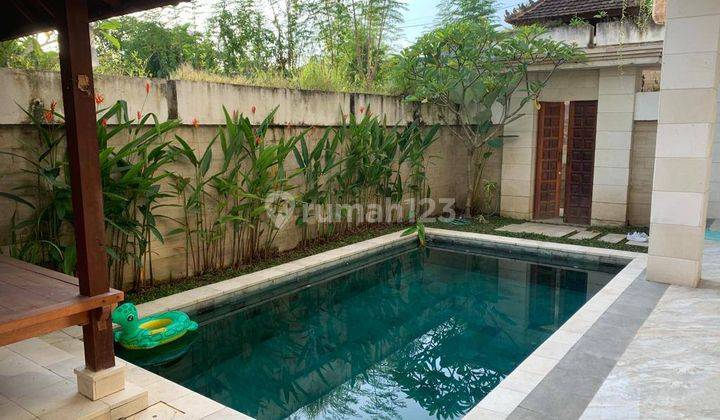Disewakan cepat villa mungil siap huni kondisi terawat dan bersih diarea Canggu dekat dengan pantai  1