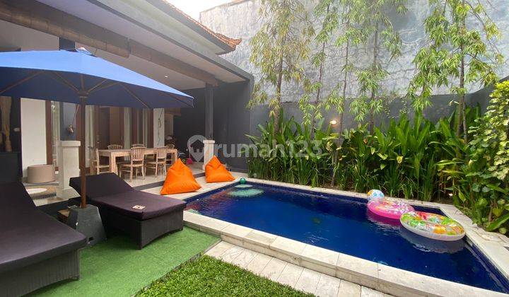 For Rent Small and Pretty villa at Seminyak area with 3BR on jalan Bidadari  2