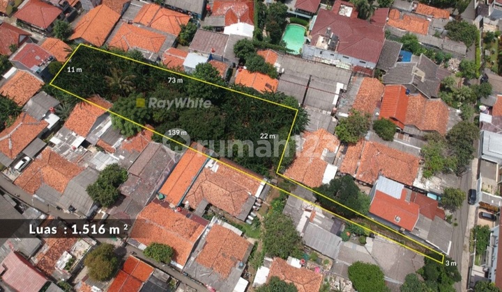 Dijual Tanah Lokasi Lebak Bulus Harga Dibawah NJOP