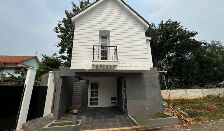 Rumah American Classic Style Green Aquila Cinere 2