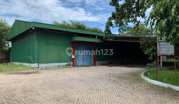  Dijual Cepat Gudang Di Tiga Raksa Termurah. Aman, Muat Container 40feet