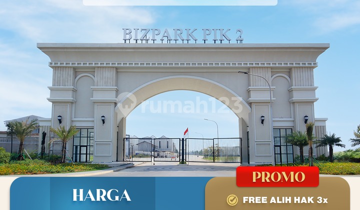 Jual Gudang Bizpark Pik2