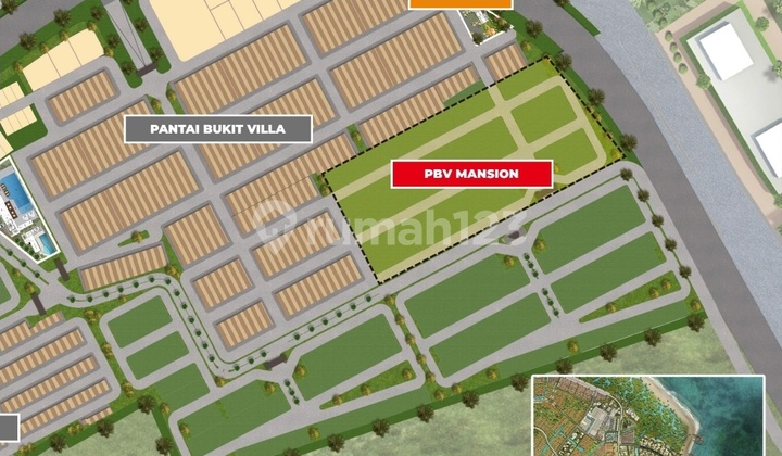 Tanah Pantai Bukit Villa Mansion