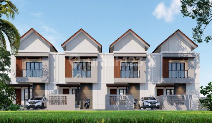 Rumah Strategis Dekat Living World Denpasar, Free Bphtb& Notaris, 1 Menit Jalan Utama