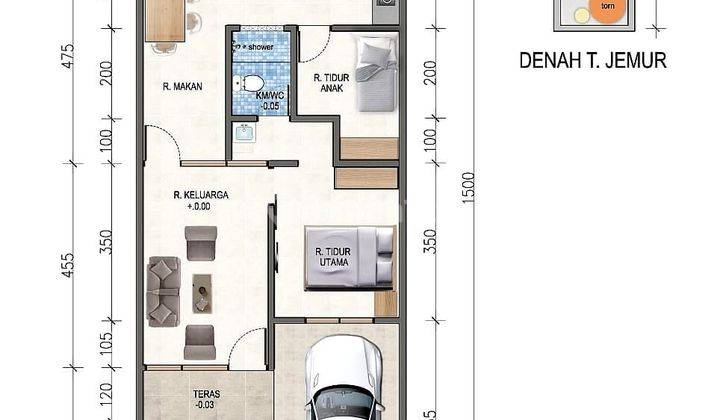 Dijual Rumah Full Renovasi Lokasi Strategis Di Taman Kopo Indah 2 Bandung 3